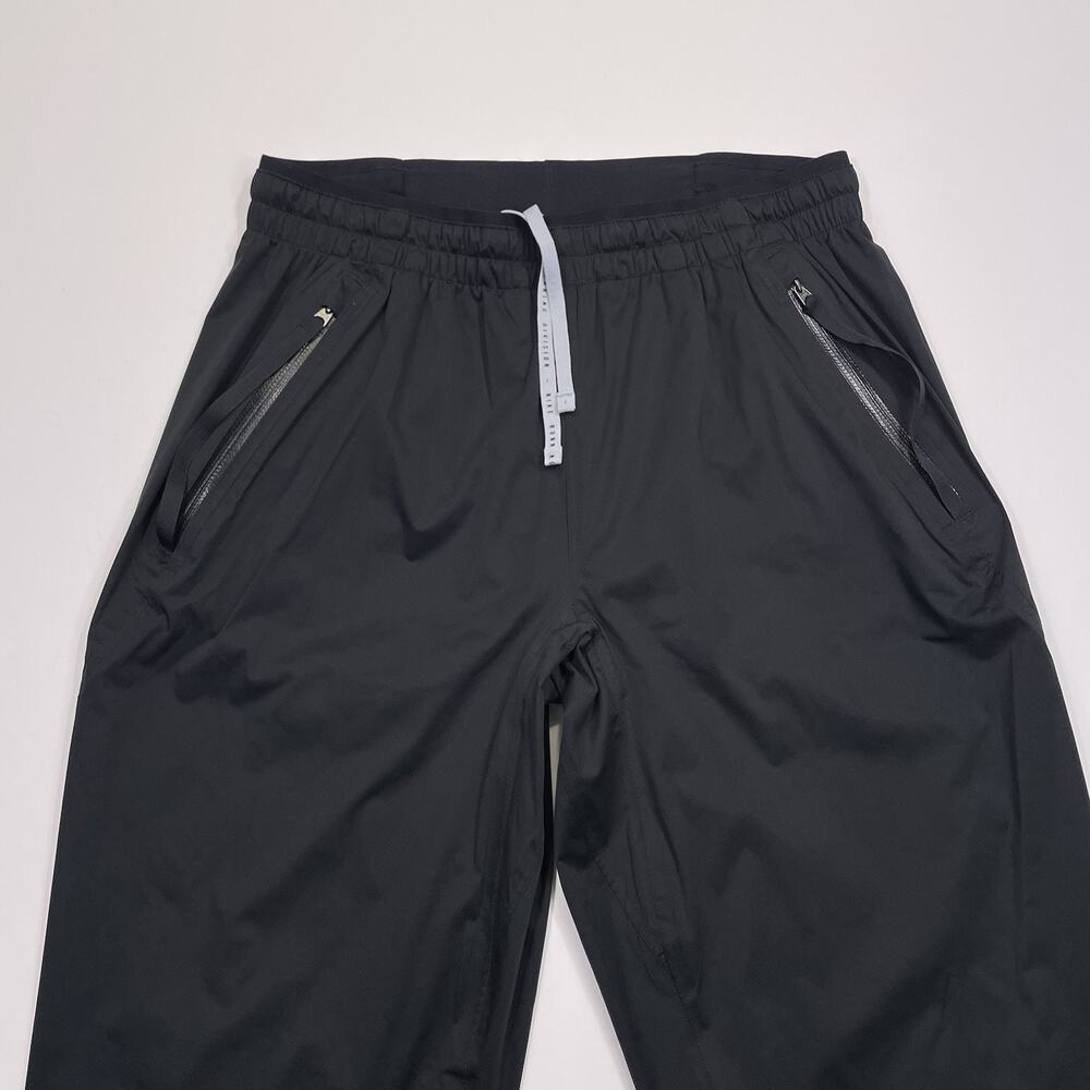 Nike Storm Fit ADV Running Pants Sz Small Black Windbreaker Track Zipper Pockets